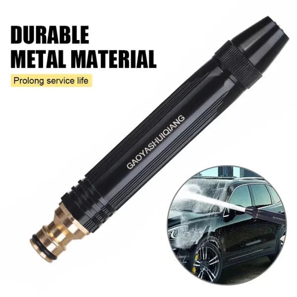 Metal High - Pressure Adjustable Nozzle Water Spray Gun | Durable for Multiple Uses - Flashkart Pakistan