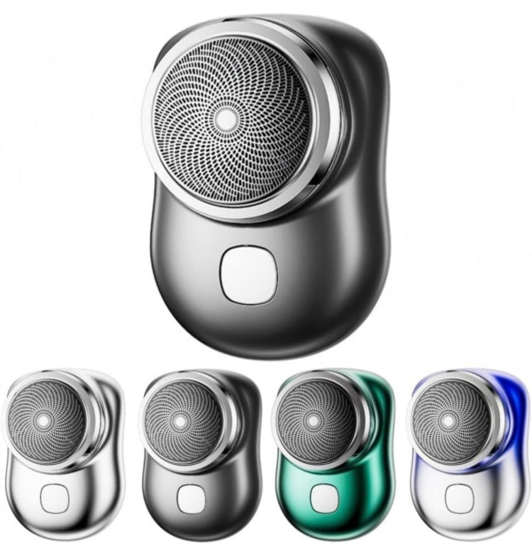 Mini Electric Razor for Men | – Portable USB Rechargeable Shaver | Compact Travel Beard Trimmer with One - Touch Use for Smooth Shaving at Home, Office| - Flashkart Pakistan