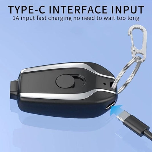 Mini Keychain Power Bank | Ultra - Compact 1500mAh Emergency Charger for Phones & Gadgets - Flashkart Pakistan