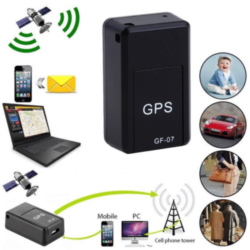 Mini Magnetic GPS Tracker | Real - Time Tracking Device for Kids, Elderly, Vehicles & Valuables - Flashkart Pakistan