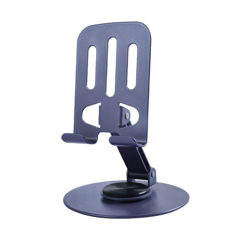 Multi - Angle 360° Rotating Metal Phone & Tablet Stand | Foldable, Universal & Elegant - Flashkart Pakistan