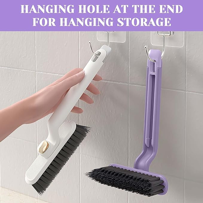 Multi - Function Rotating Crevice Cleaning Brush, 360° Deep |Clean for Hard - to - Reach Gaps | Ideal for Home, Kitchen & Bathroom - Flashkart Pakistan
