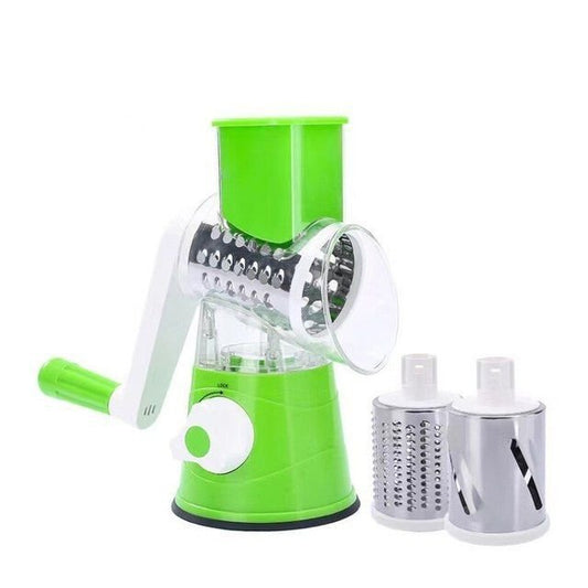 Multi - Functional Tabletop Drum Grater I Manual Vegetable Cutter Slicer & Grater | Chopper - Flashkart Pakistan