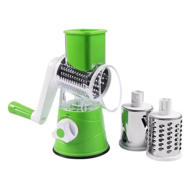 Multi - Functional Tabletop Drum Grater I Manual Vegetable Cutter Slicer & Grater | Chopper - Flashkart Pakistan