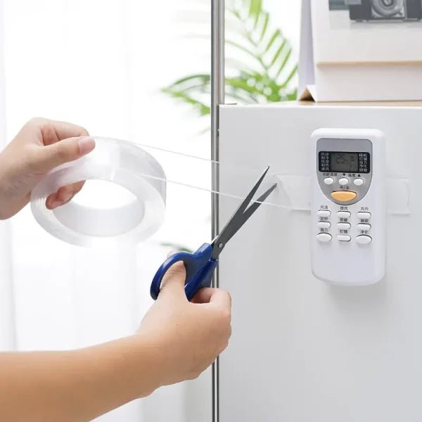 Nano Tape | 3M Double - Sided Transparent Tape | Reusable, Washable & Traceless Gel Grip for Home & Office - Flashkart Pakistan