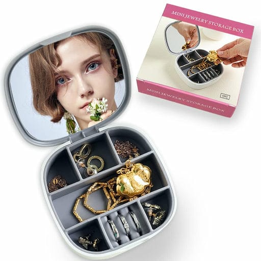 Necklace Organizer | Jewellery Box with Mirror - Flashkart Pakistan