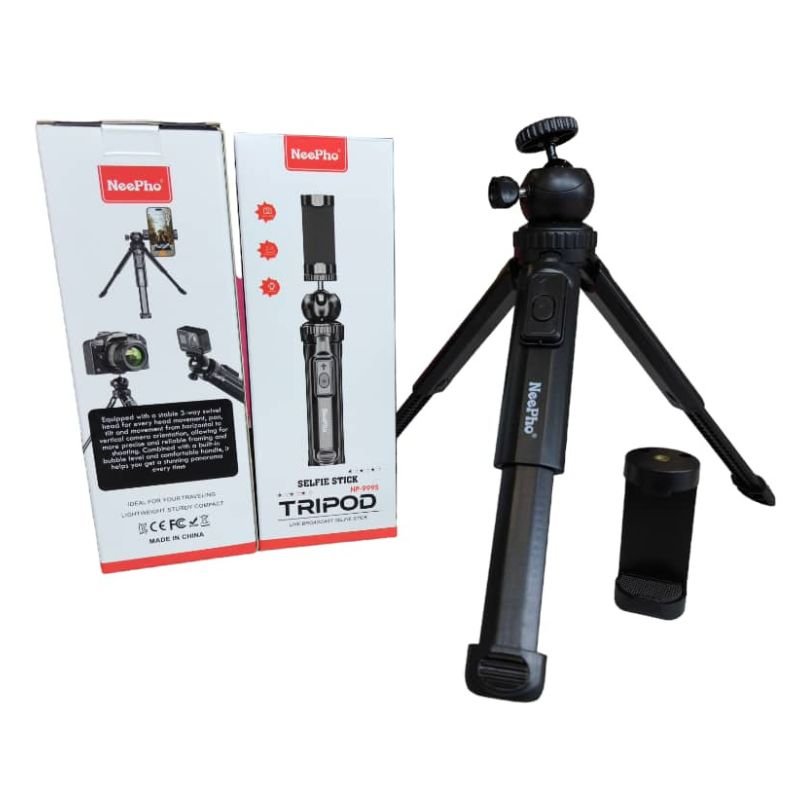 NeePho NP - 999s Selfie Stick Tripod | Capture Every Moment with Ease | Latest Edition - Flashkart Pakistan