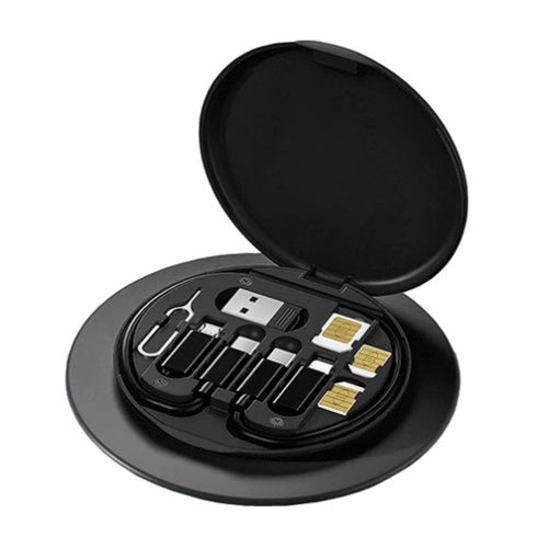 New Data Cable Storage Box 60W Fast Charging Multifunctional Mobile Phone Holder Storage Box - Flashkart Pakistan