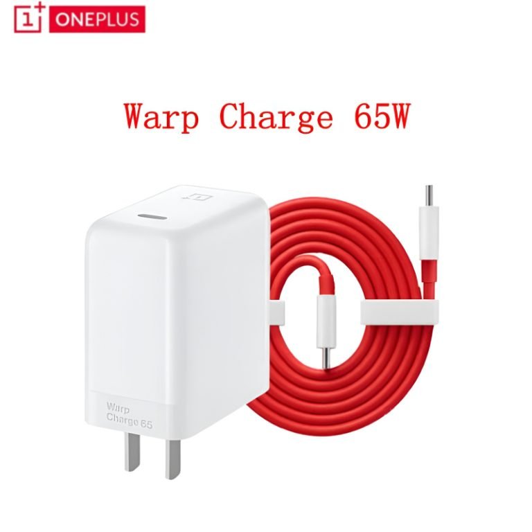 OnePlus 65W Warp Charge Power Adapter with Type - C to Type - C Fast Charging Cable - Flashkart Pakistan