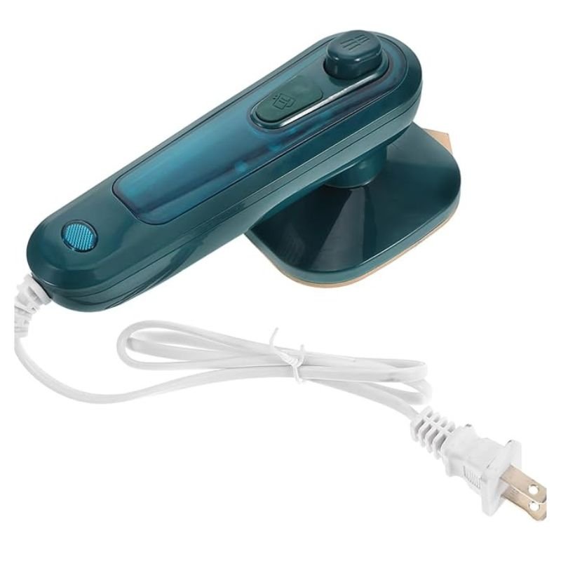 Portable Mini Steam Iron | Handheld Garment Steamer for Quick Wrinkle Removal at Home & Travel - Flashkart Pakistan