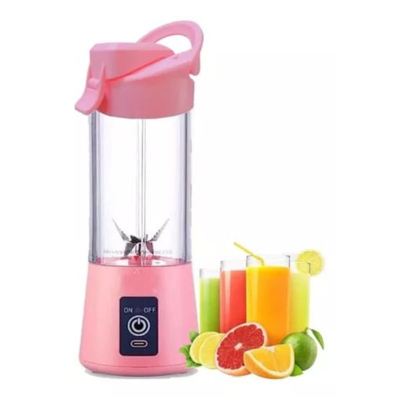 Portable USB Rechargeable Juicer/Blender | Juice Cup Rechargeable | Random Colors - Flashkart Pakistan