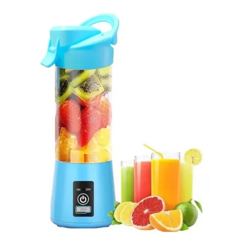 Portable USB Rechargeable Juicer/Blender | Juice Cup Rechargeable | Random Colors - Flashkart Pakistan