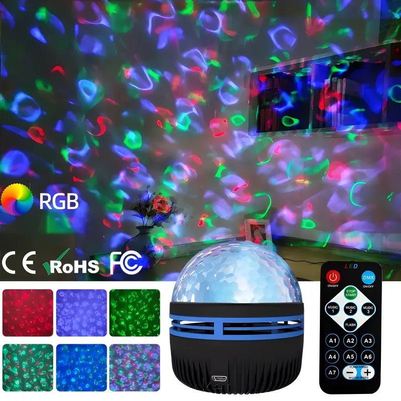 Q6 Mini LED Starry Projection Light with Remote Control - Flashkart Pakistan