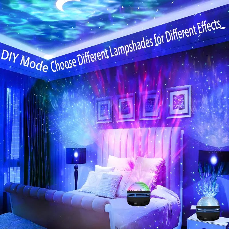 Q6 Mini LED Starry Projection Light with Remote Control - Flashkart Pakistan