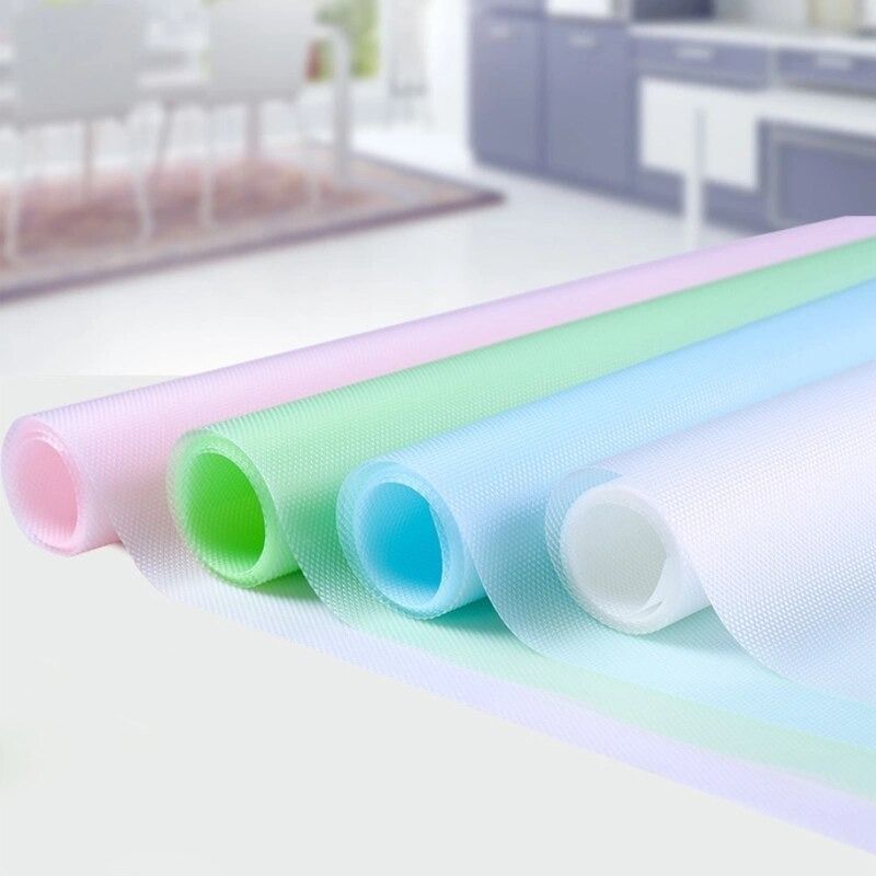 Refrigerator, Table & Drawer Mats | Shelf Liners, Washable & Waterproof (Random Colors) - Flashkart Pakistan