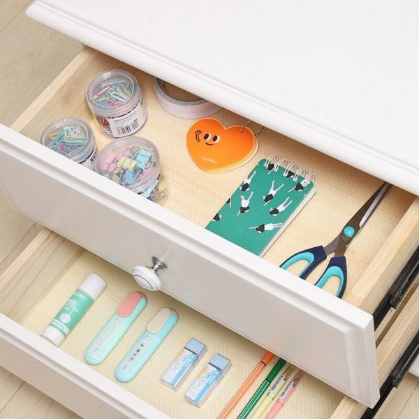 Refrigerator, Table & Drawer Mats | Shelf Liners, Washable & Waterproof (Random Colors) - Flashkart Pakistan
