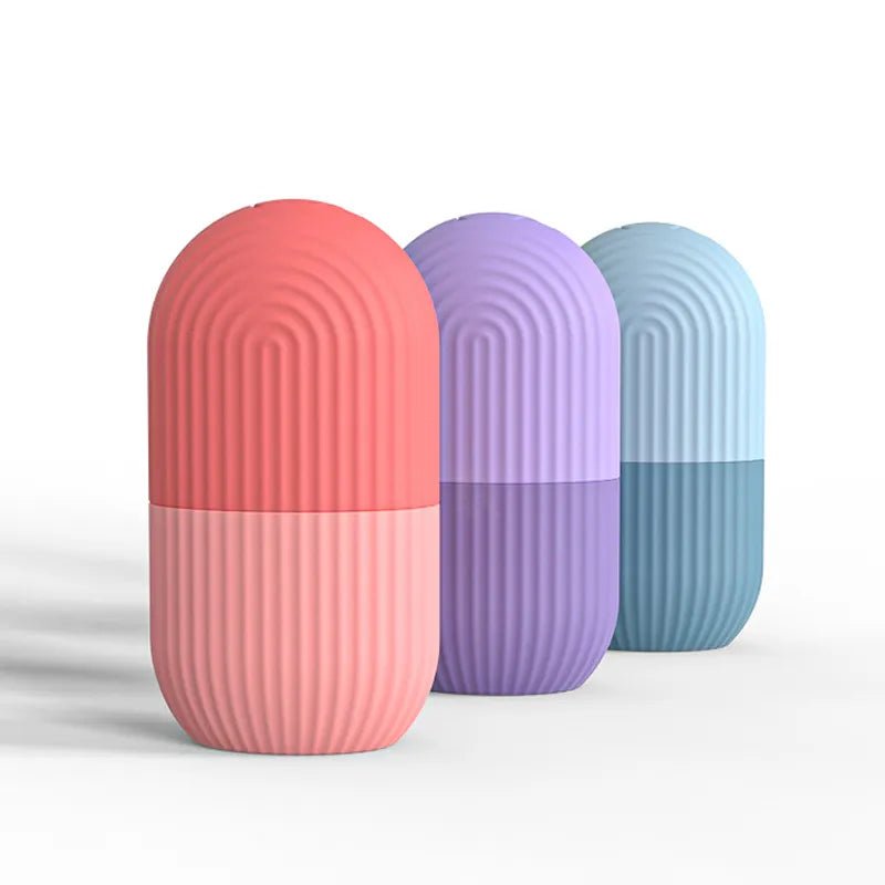 Reusable Facial Ice Roller for Face & Body || Shrinks Pores, Soothes Skin, Enhances Glow | Random Color - Flashkart Pakistan