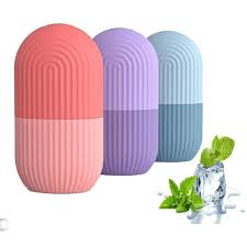Reusable Facial Ice Roller for Face & Body || Shrinks Pores, Soothes Skin, Enhances Glow | Random Color - Flashkart Pakistan