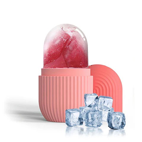 Reusable Facial Ice Roller for Face & Body || Shrinks Pores, Soothes Skin, Enhances Glow | Random Color - Flashkart Pakistan