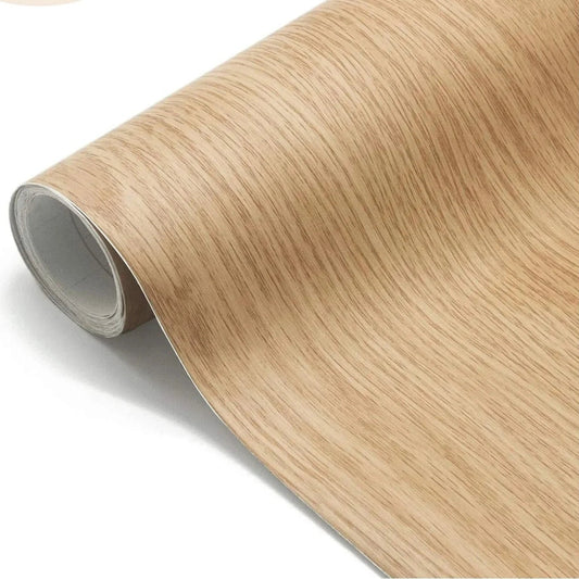 Self - Adhesive Wooden Sheet for Wallpaper, Furniture, Kitchen, Wardrobe, Decor Sheet | YM502 - Flashkart Pakistan