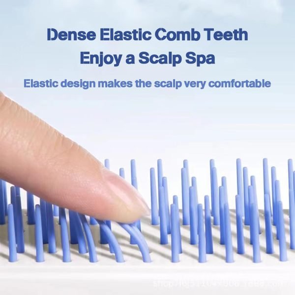 Self - Cleaning Hair Brush & Telescopic Comb (Random Color) - Flashkart Pakistan