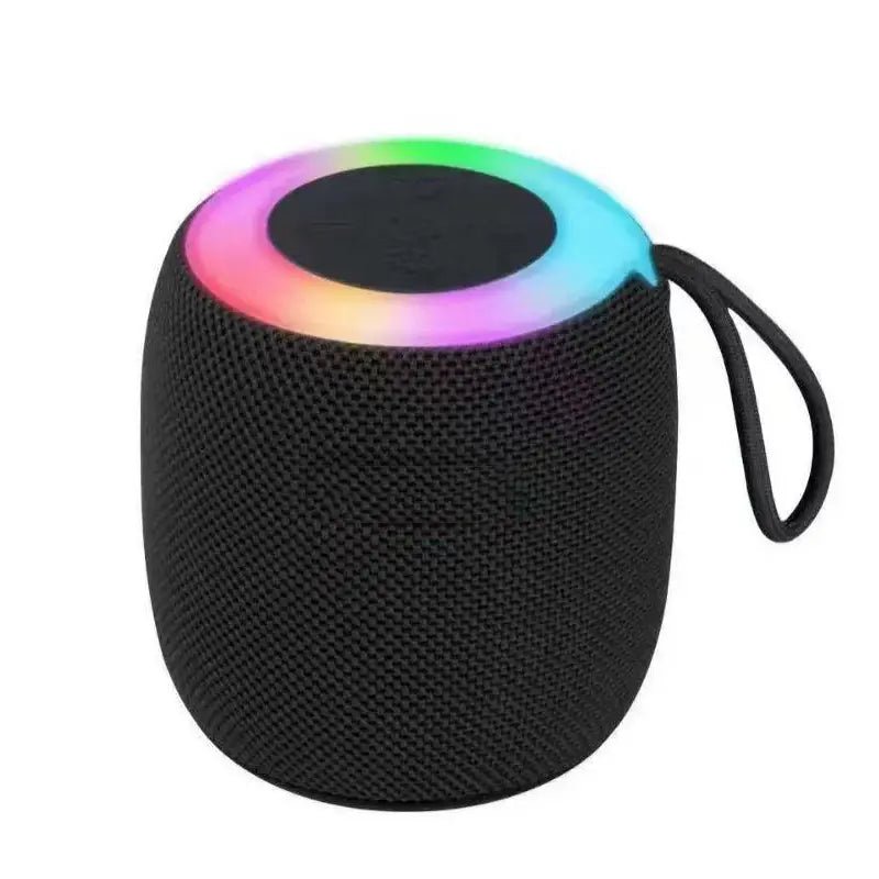 SH - 309 Mini Wireless Bluetooth Speaker | Portable Outdoor Speaker | RGB Night Light | 5W Powerful Sound | BT 5.3 | Battery Powered | Random Colors - Flashkart Pakistan