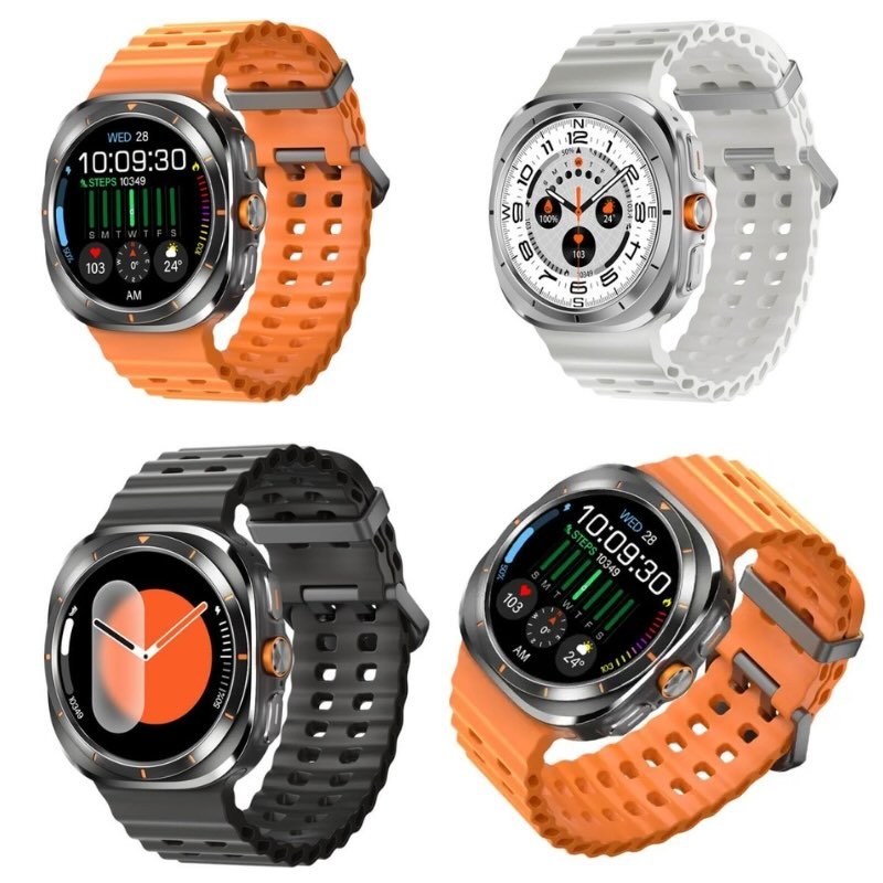 TF7 Ultra Smart Watch | Metal Body, AMOLED Display, Fitness & Health Tracker - Flashkart Pakistan