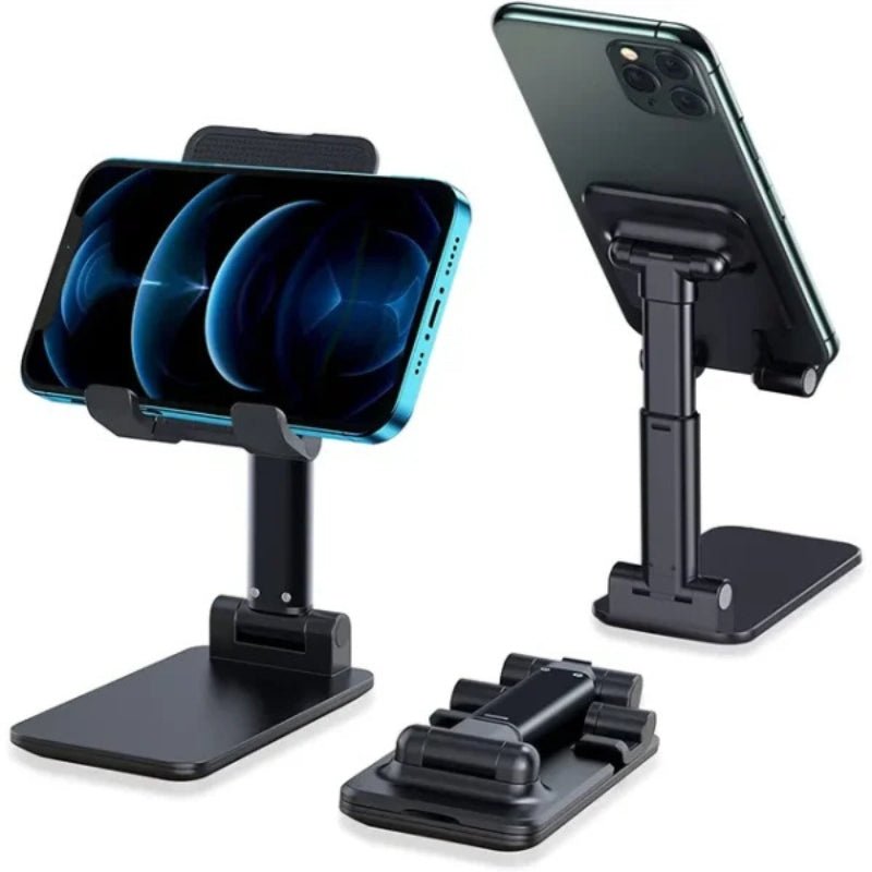 Universal Foldable Mobile & Tablet Stand | Adjustable Multi - Angle Holder - Flashkart Pakistan