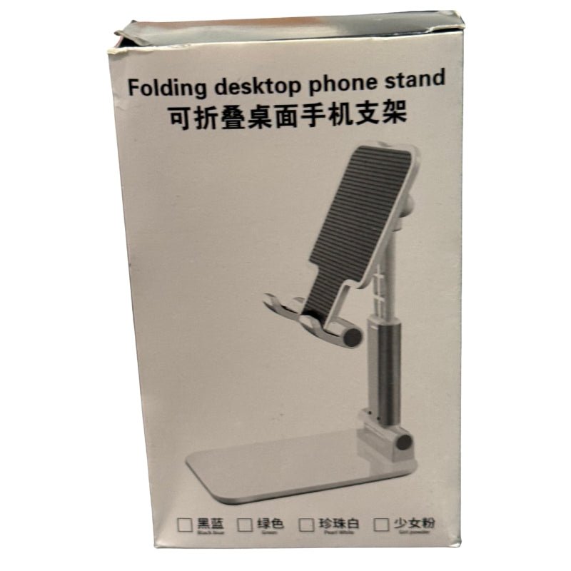 Universal Foldable Mobile & Tablet Stand | Adjustable Multi - Angle Holder - Flashkart Pakistan