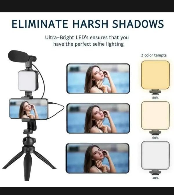 Video Vlog Making Kit With REMOTE Control | Good Quality - Flashkart Pakistan