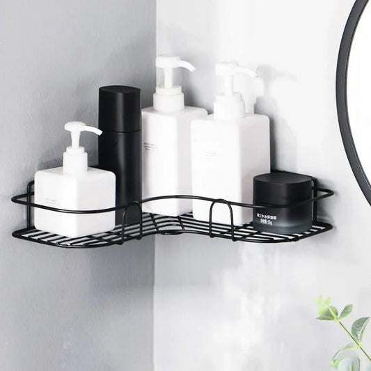Wall Corner Rack WITHOUT Adhesive Screws - Flashkart Pakistan