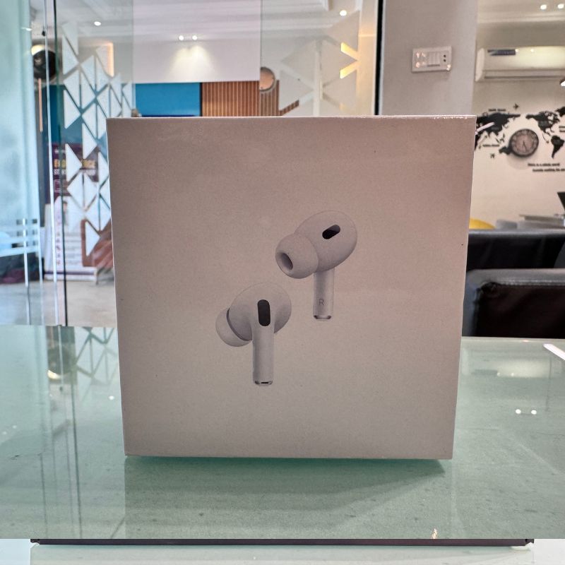 White AirPods Pro 2 | 2nd Generation | Seamless Sound & Smart Features - Flashkart Pakistan